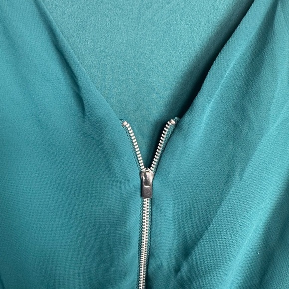 Express Teal Midi Dress - Picture 7 of 9